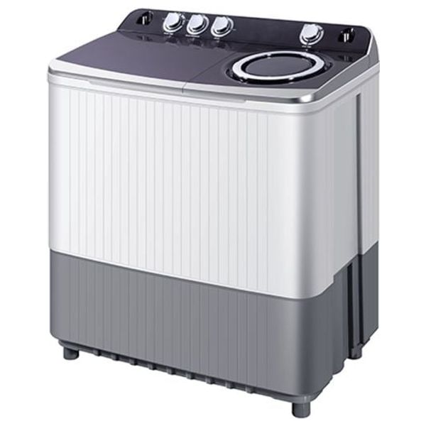  غسالة هاير حوض مزدوج - 20 كغم - HWM200-186S - أبيض 