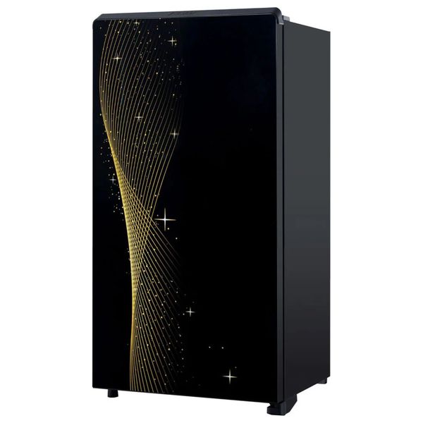  Haier HR-225-MSG - 6ft - 1-Door Refrigerator - Black 