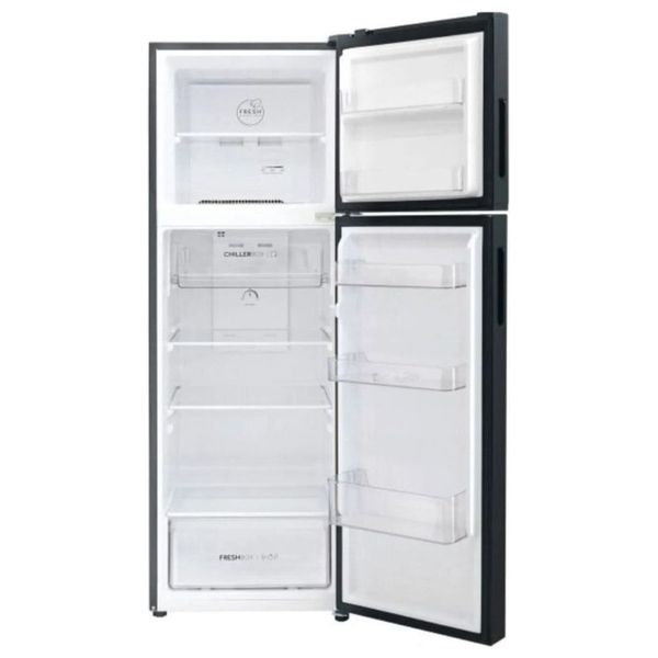  Haier HRf-388BS - 10ft - Conventional Refrigerator - Black 