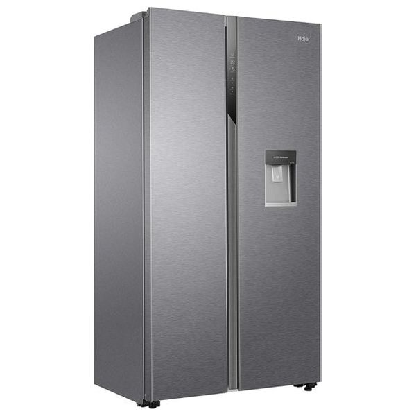  Haier HSR3918EWPG - 19ft - Side By Side Refrigerator - Silver 