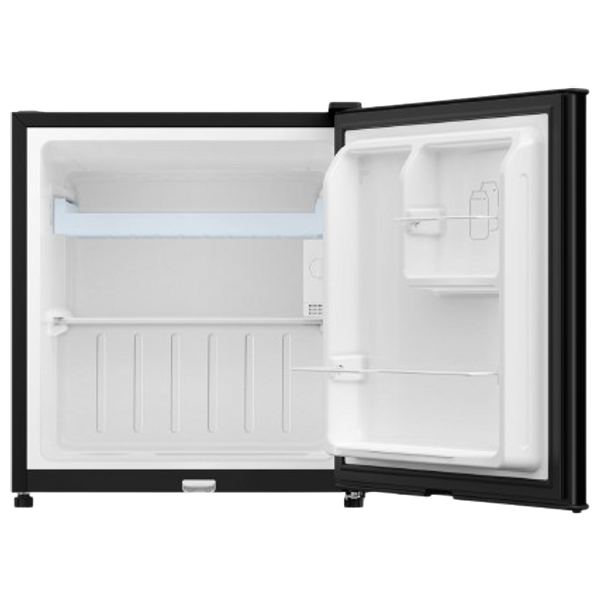  Haier HR-68BLUK2IQ - 2 ft - 1-Door Refrigerator - Black 