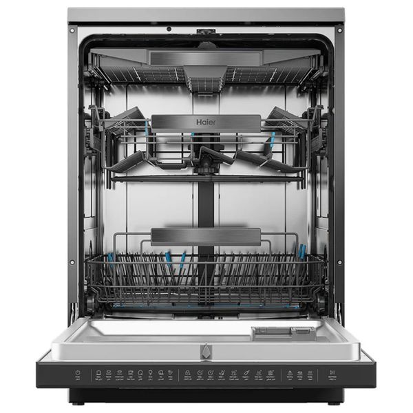  Haier HDWE16-46SC6IQ - 16 Sets - Dishwasher - Silver 