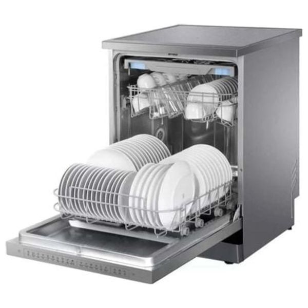  غسالة صحون هاير - 15 سيت - HDWE15-38SC3IQ - سلفر 