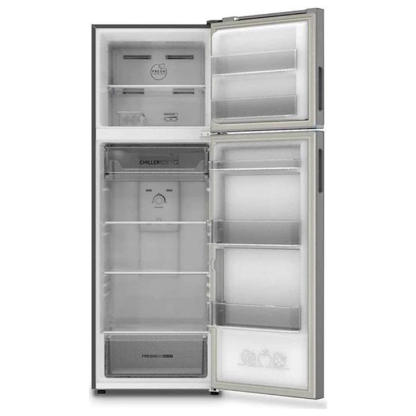  Haier HRF-468 - 13ft - Conventional Refrigerator - Silver 