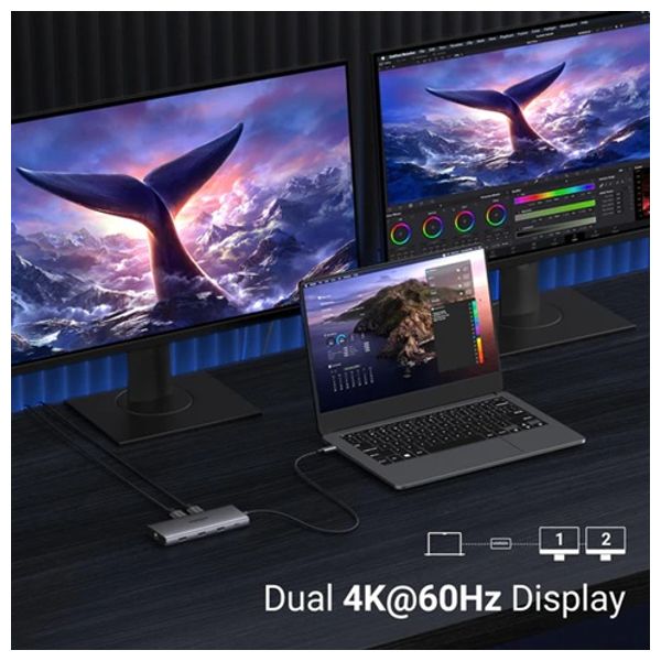  Ugreen 15534 - USB-C Hub - 10Port 