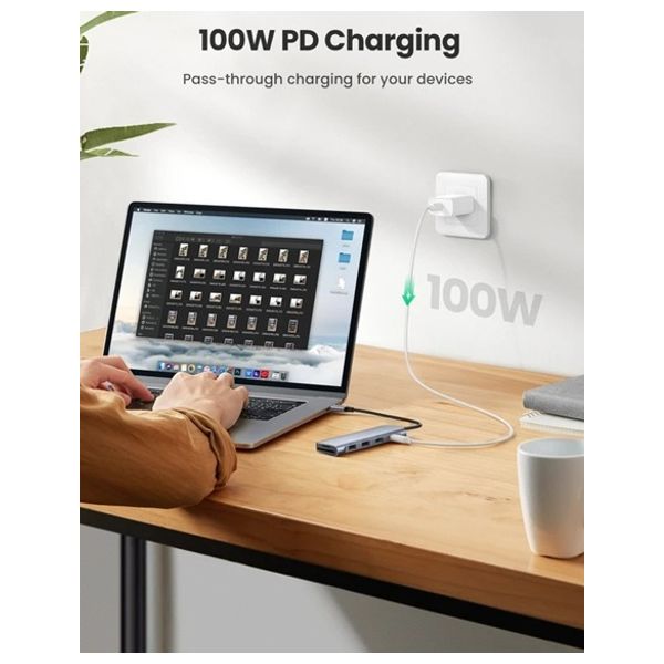  Ugreen 70336 - USB-C Hub - 6Port 