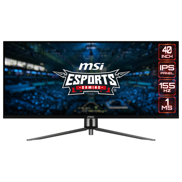  MSI 40-Inch 9S6-3EA54H-017 - Flat Monitor - 155Hz - 1 ms (MPRT) - 3440x1440 (UWQHD) 