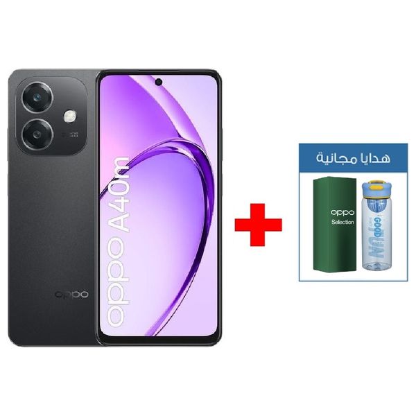Oppo A40M - Dual SIM - 256/6GB + Bottle 