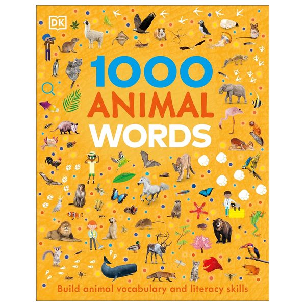  1000 Animal Words - English - Paperback 