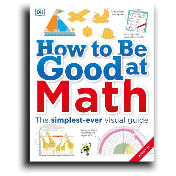  كتاب تعليم كيف تكون جيدًا في الرياضيات - انكليزي - غلاف ورقي 