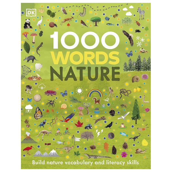  كتاب 1000 كلمة: الطبيعة - انكليزي - غلاف ورقي 