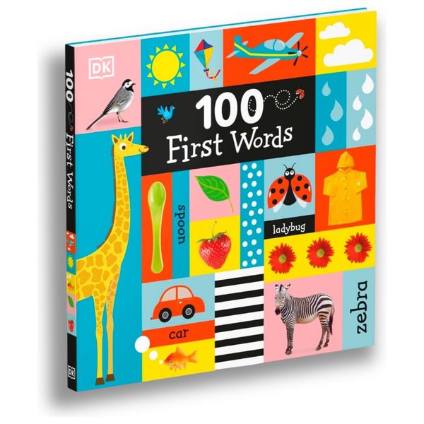 كتاب 100 كلمة أولى - انكليزي - غلاف ورقي