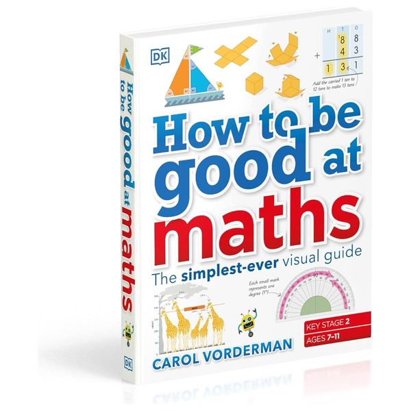  كتاب تعليم كيف تكون جيدًا في الرياضيات - انكليزي - غلاف ورقي 