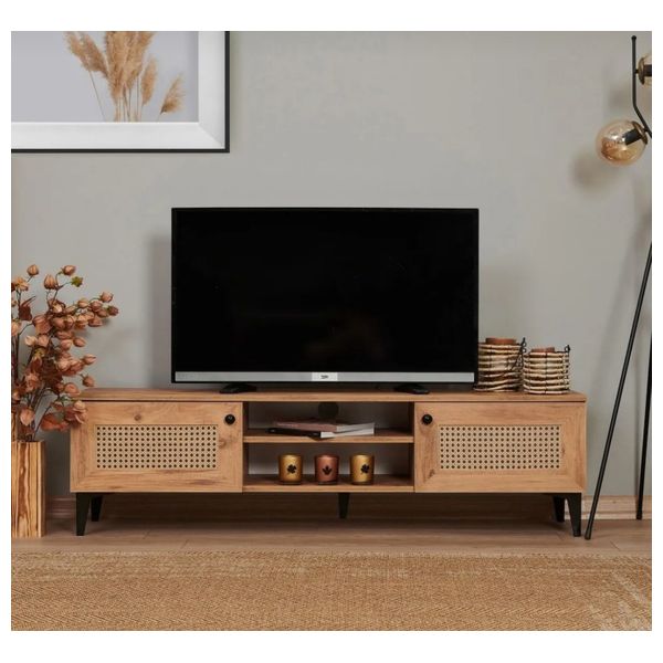 حامل شاشة فرست شاين - tvs-vera-150T - 65 انج - خشب