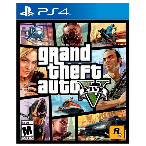 لعبة بلي ستيشن 4 - GRAND THEFT AUTO 5 