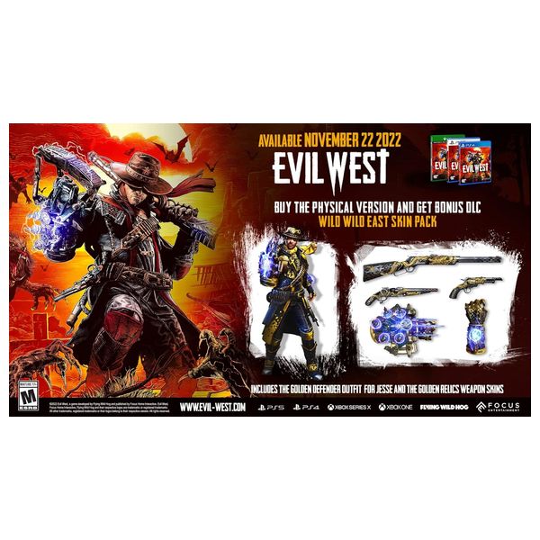  لعبة بلاي ستيشن 4 - إيفيل ويست 