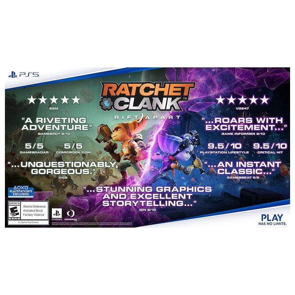  PS5 - RATCHET AND CLANK 