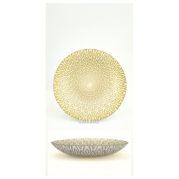 Gallery Home  Round Serving Bowl - 40 cm - Gold