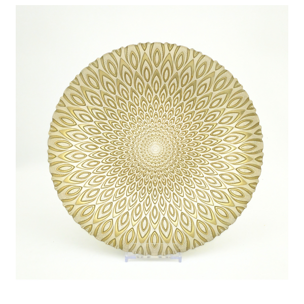 Gallery Home  Round Serving Bowl - 40 cm - Gold