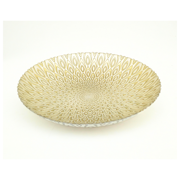 Gallery Home  Round Serving Bowl - 40 cm - Gold
