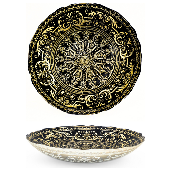 Gallery Home 01A - 40 cm - Serving Bowl - Black