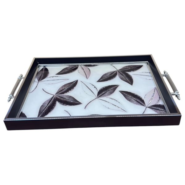 صينية تقديم كالاري هوم - 10629 - 31×46 cm - أسود