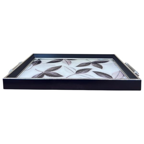 صينية تقديم كالاري هوم - 10629 - 31×46 cm - أسود