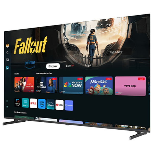 Elryan 5514H2 - 55 Inch - Frameless - 4K - QLED - 60Hz - Tizen - Black