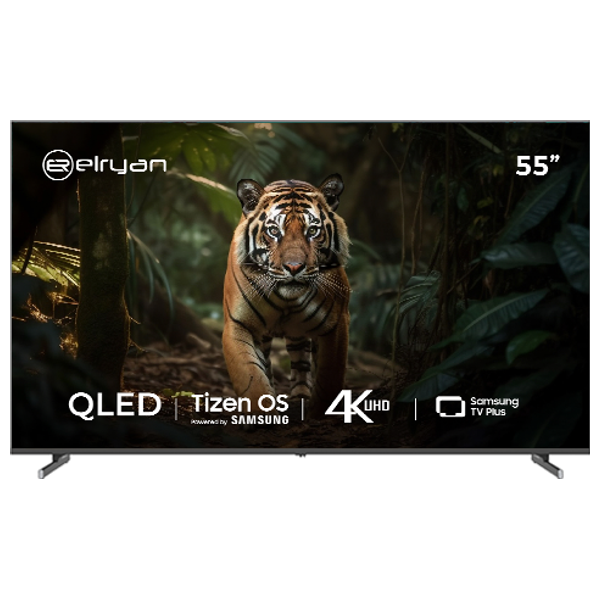 Elryan 5514H2 - 55 Inch - Frameless - 4K - QLED - 60Hz - Tizen - Black