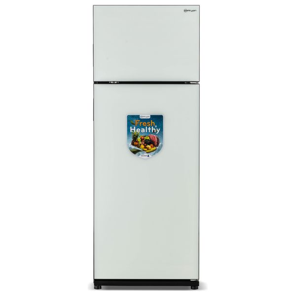  Elryan RF611LN-W - 17ft - Conventional Refrigerator - Glass White 