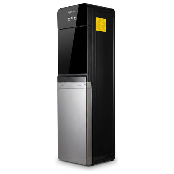  Elryan WD150JBG - Water Dispenser With Refrigerator - 580 W - Black and Grey 