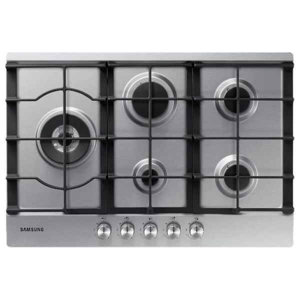  Samsung NA75J3030AS/ET - 5 Burners - Built-In Gas Cooker - Stainless Steel 