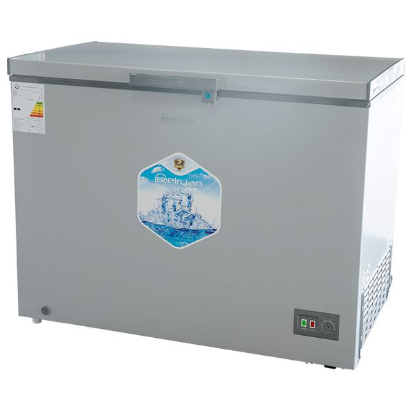  Elryan CF380LHS - 14ft - Chest Freezer - Silver 