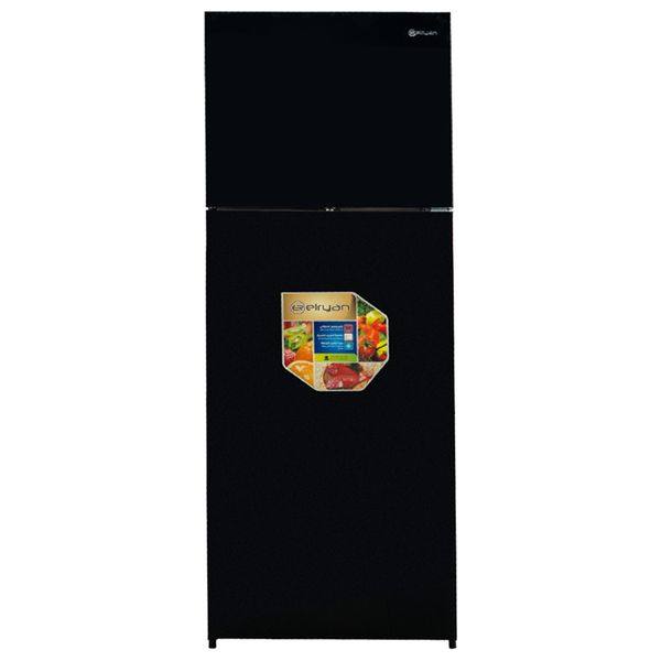Elryan RF610LE-B - 16Ft - Conventional - Refrigerator - Black Glass