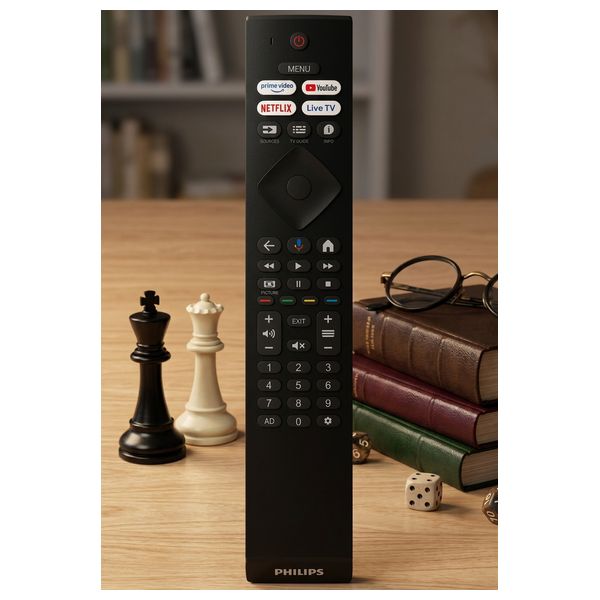  Philips 50PQT8530/56 - 50 Inch - QLED 4K Ultra HD - Frameless - 120Hz - Google TV - Black 