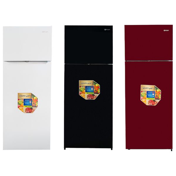 Elryan RF610LE-R - 16ft- Conventional Refrigerator - Red glass