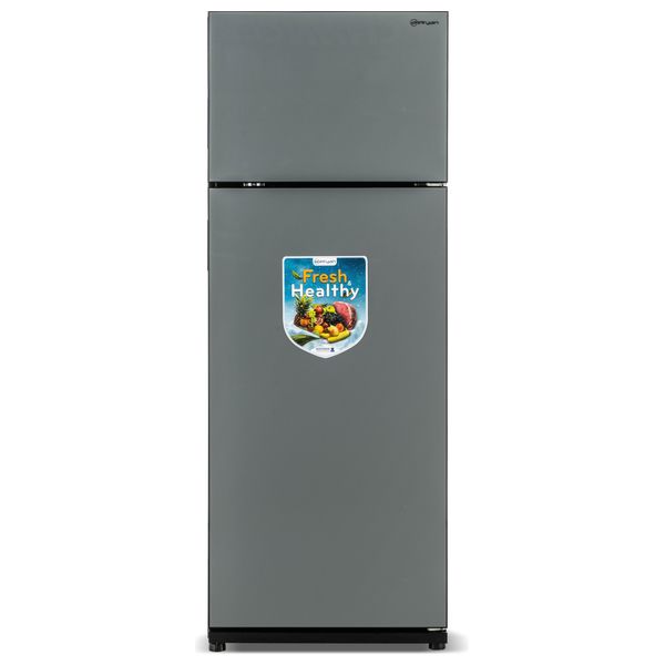 Elryan RF611LN-G -17ft - Conventional Refrigerator - Glass Gray
