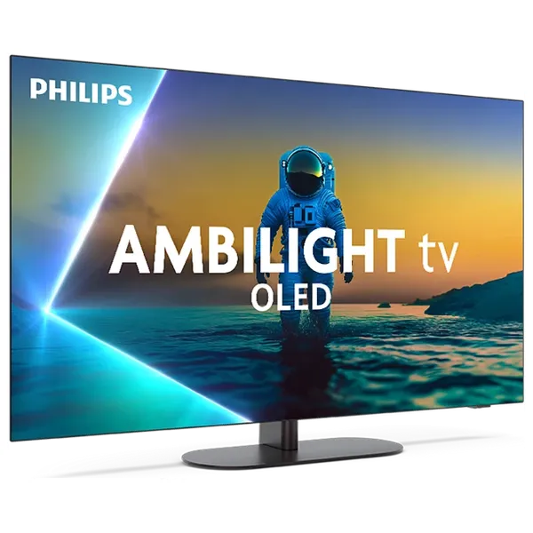  شاشة فيليبس - 65 انج - إضاءة محيطية - 4K - OLED - بدون إطار - محرك P5 بمعالجة الذكاء الاصطناعي للصورة المثالية -  144 هرتز - جوجل تي في - منشأ اوروبي 