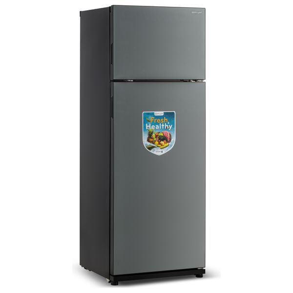 Elryan RF611LN-G -17ft - Conventional Refrigerator - Glass Gray