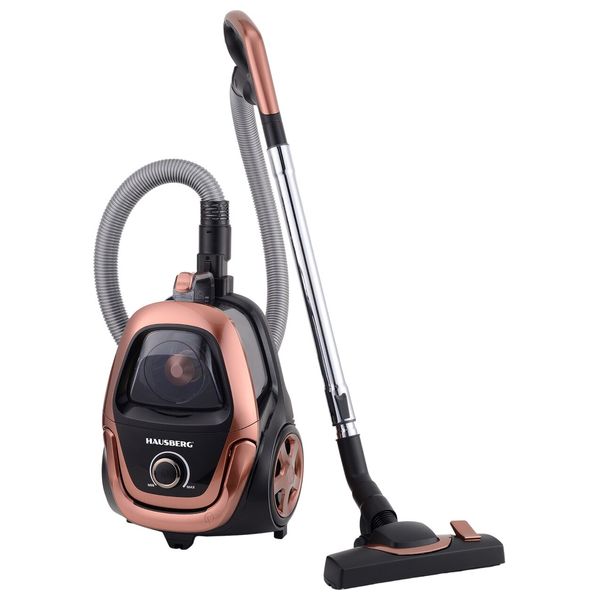  HAUSBERG HB-2823AU - 1400W - Bagless Vacuum Cleaner - Rose Gold 