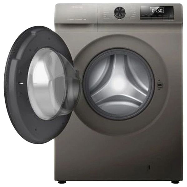  Hisense WFQP8012T - 8Kg - 1200RPM - Front Loading Washing Machine - Silver 