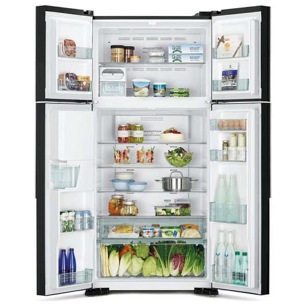  Hitachi RW760GGR - 25ft - French Door Refrigerator - Dark Gray 
