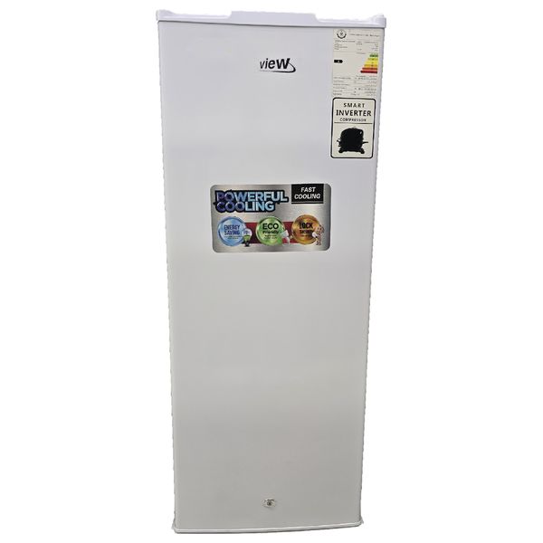  View FAVE596W - 6ft - Upright Freezer - White 