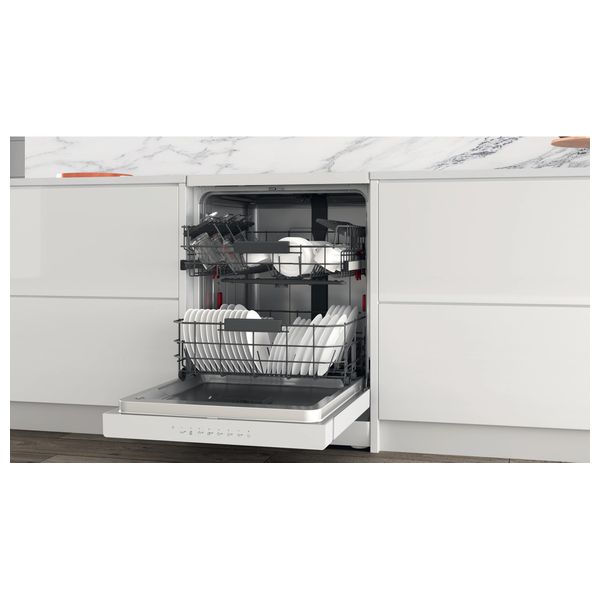 غسالة صحون ويرل بول - 14 سيت - WFC 3C26 P - ابيض