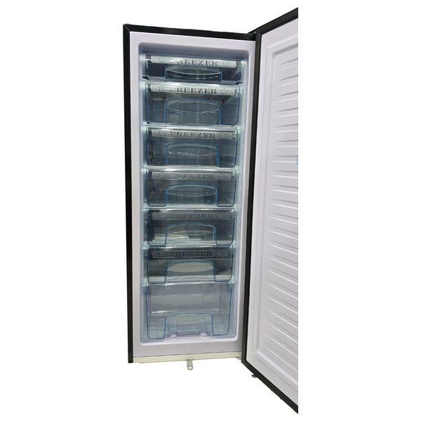  View FAVE596 - 7ft - Upright Freezer - Black 