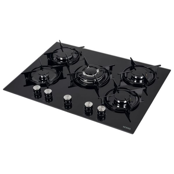  طباخ داخلي غازي فيستل - BH-7115CB - اسود - مشاعل 