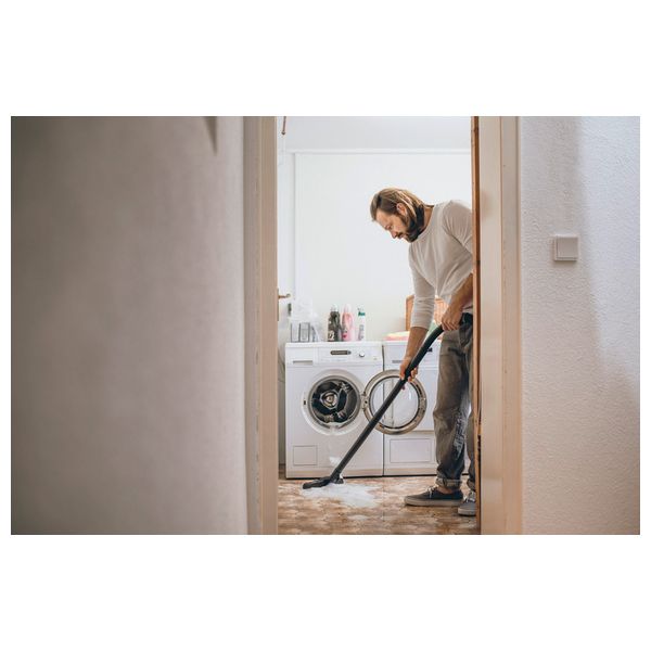  مكنسة كارشر كهربائية رطبة وجافة - 1100 واط - 25 لتر - WD5S - 35L - ستانلس ستيل 