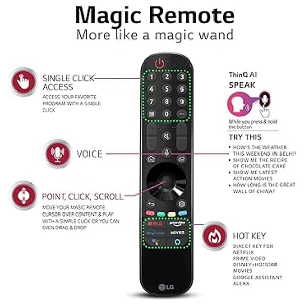  LG 86-Inch 86UT80006LB - Smart - 4K - UHD - 60Hz 