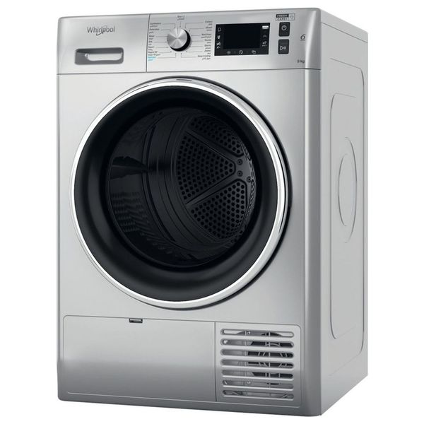 Whirlpool FFT M22 9X2SBX GCC - 9Kg - Front Loading Dryer - Silver