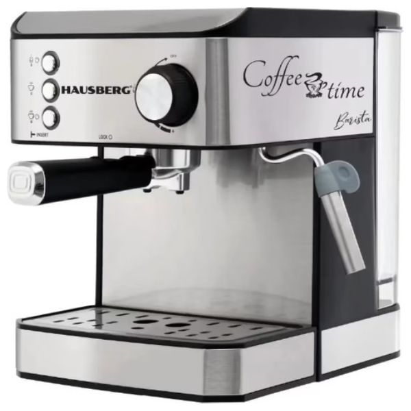  HAUSBERG HB-3725IN - Coffee Maker - Silver 